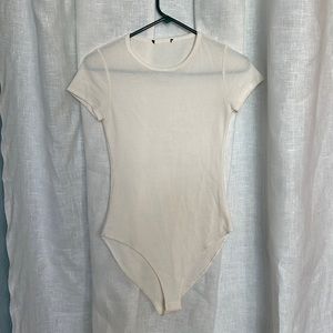 bodysuit - white/cream